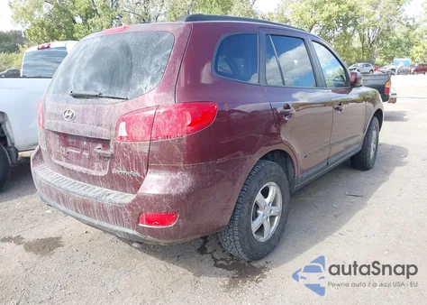 2008 Hyundai Santa Fe Gls z USA, uszkodzony, nr VIN 5NMSG13D58H182007